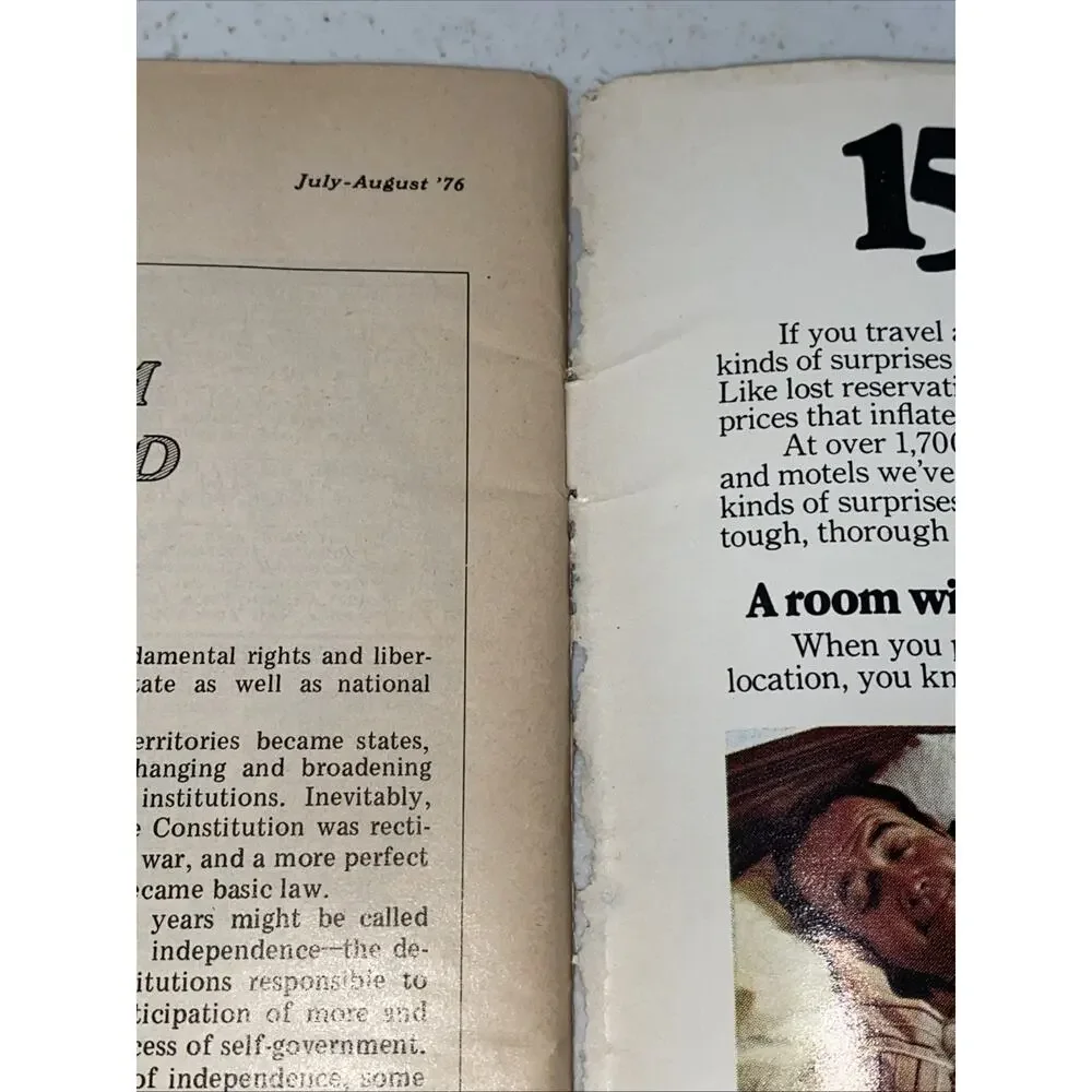 VTG Saturday Evening‎ Post Bicentennial Special Ed. 1728 To 1976 Normal Rockwell